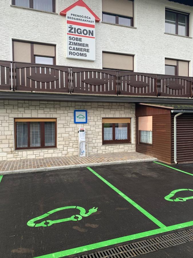Zigon Bed & Breakfast Логатец Экстерьер фото